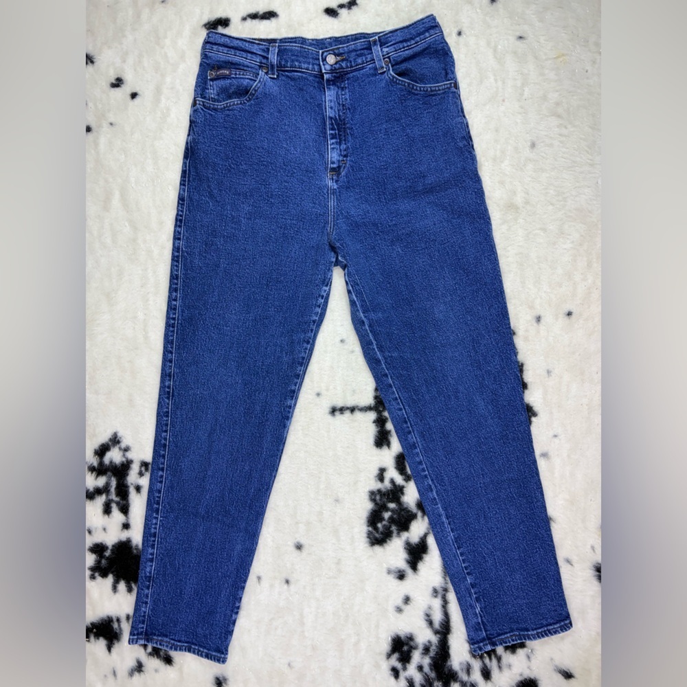 Riders by Lee Women's Vintage High Rise Dark Wash Denim Jeans Size 30